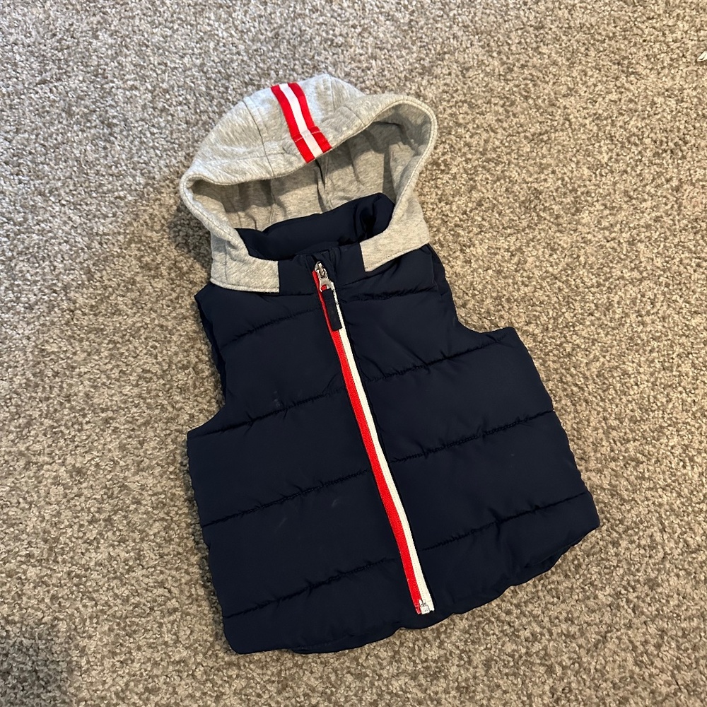 Baby puffer vest